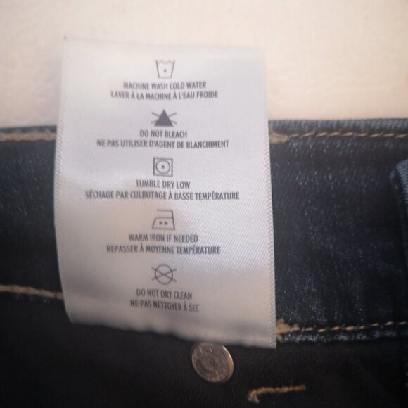 Wind River High Rise Lined Ladies Medium Wash Size 8 Blue Jeans - Picture 8 of 13